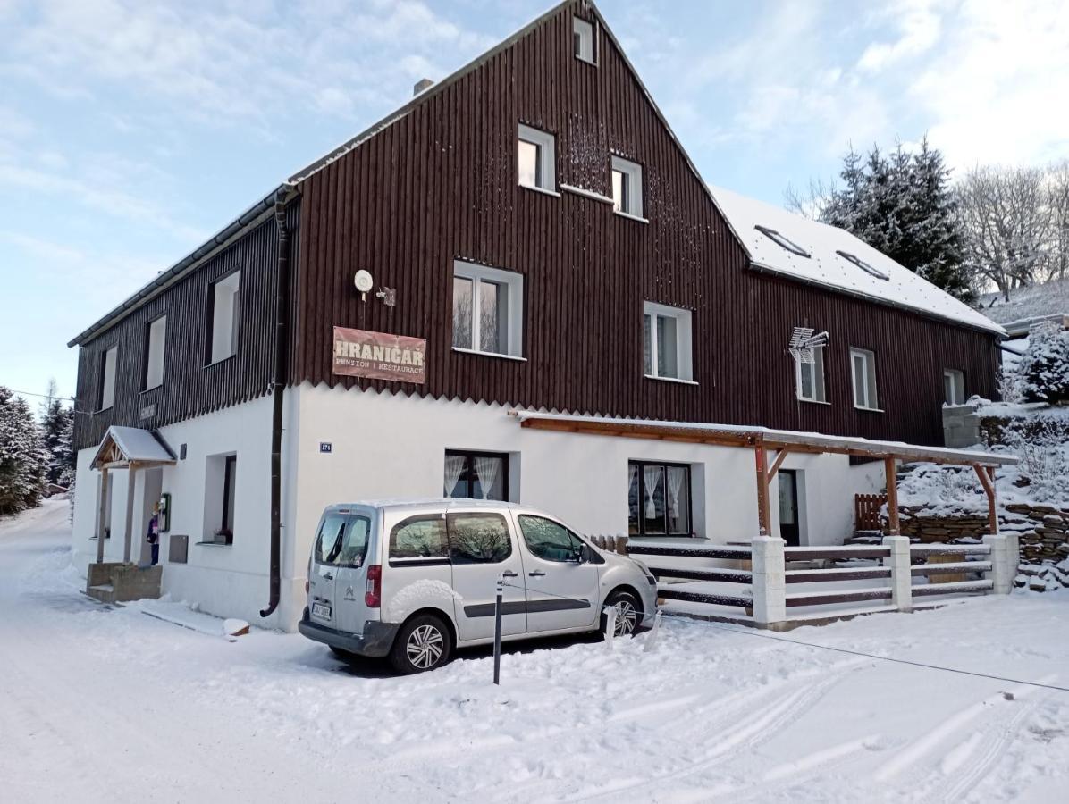 Penzion Hranicar Loučná pod Klínovcem Exterior foto